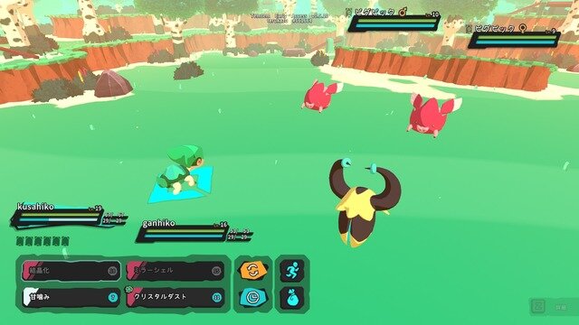 【吉田輝和の絵日記】ポケモンライクMMORPG『Temtem』基本は2対2のタッグバトル！捕獲はボールではなくカード？