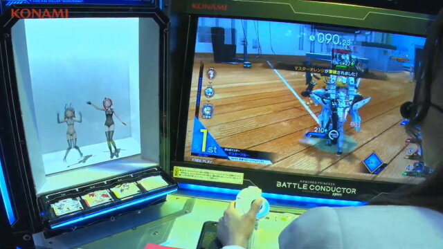 『武装神姫 アーマードプリンセス バトルコンダクター』デモプレイでゲームの流れを紹介！4人用マッチ「ジェムバトル」もお披露目【ステージ情報まとめ】