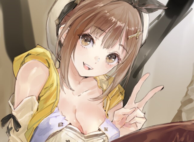 ライザのアトリエ 岸田メル氏による ライザ のイラスト公開 魅惑のフトモモもバッチリ描かれる インサイド