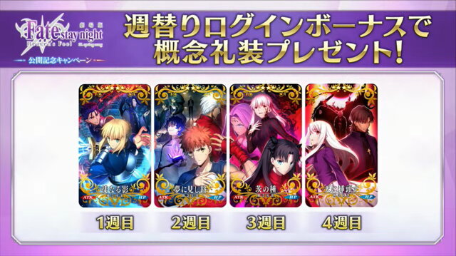 Fgo 簡易霊衣 風王結界 追加 ステンノ エウリュアレもリニューアルされる Heaven S Feel Iii Spring Song 公開記念キャンペーン 開催決定 インサイド