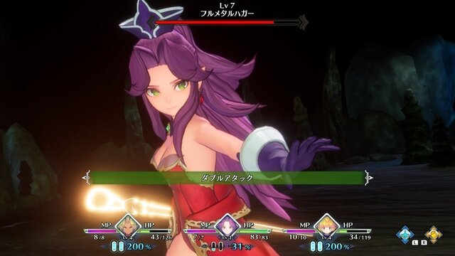 『聖剣伝説3 TRIALS of MANA』体験版で最も使い勝手の良いのは誰？各キャラレベル1で「フルメタルハガー」をひたすら討伐して検証！