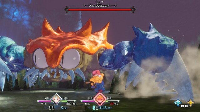 『聖剣伝説3 TRIALS of MANA』体験版で最も使い勝手の良いのは誰？各キャラレベル1で「フルメタルハガー」をひたすら討伐して検証！