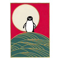 砂絵 ペンギン 絵画 アート作品 開催中～11/16日（日）まで】Suicaのペンギンの作者 坂崎千春の