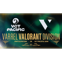 eスポーツチーム「VARREL」VCT Pacific 2026へ参戦決定
