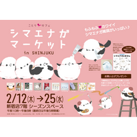 もふもふ可愛いシマエナガまみれ♪シマエナガマーケット新宿＆大阪にOPEN！
