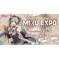 初音ミク、2年ぶりの欧州ツアー開催決定！　2026年11月に7都市を巡演！