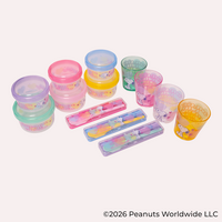 【PEANUTS 】透明感とハートが彩る新デザイン「クリアハート」ランチグッズがスケーターから登場！