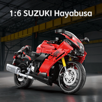 組み立てる SUZUKI『KATANA』と『HAYABUSA』、「名古屋モータサイクルショー」に登場！