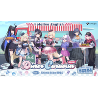 hololive English 新規描き下ろしグッズ企画「Diner Caravan」始動！Anique、北米最大級のアニメイベント「Anime Expo 2026」に初出展！