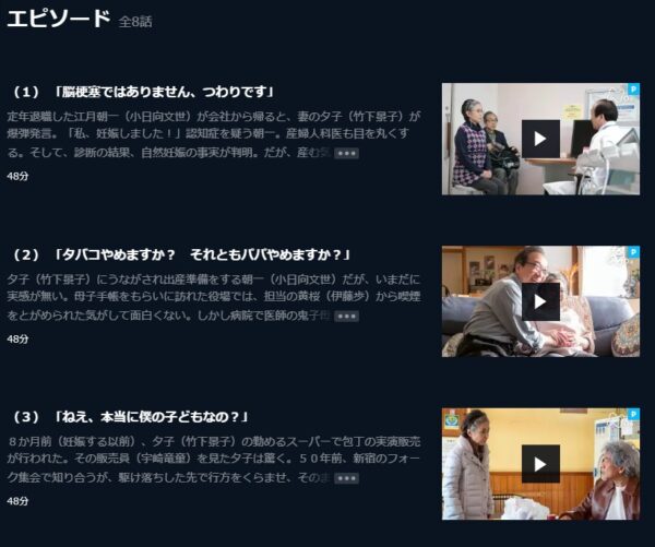 U-NEXT ドラマ セブンティウイザン 無料動画配信