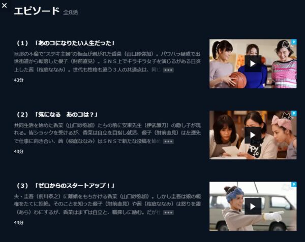 U-NEXT ドラマ ドリームチーム 無料動画配信