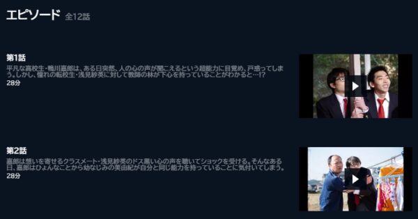 ドラマ みんなエスパーだよ 配信動画を全話無料視聴できる動画配信サービス比較 Vod