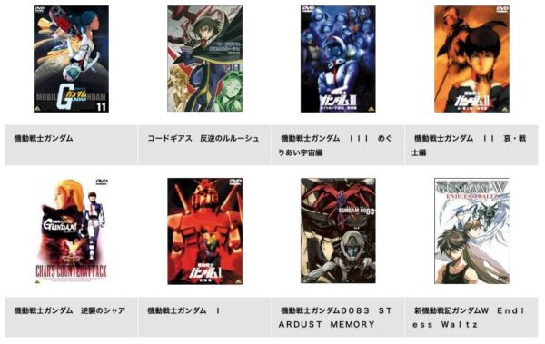 アニメ　機動武闘伝Gガンダム　無料動画配信