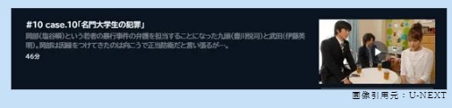 ドラマ　弁護士のくず　無料動画配信