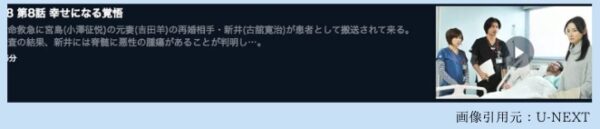 U-NEXT ドラマ レジデント〜5人の研修医 無料配信動画