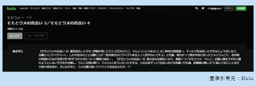 ドラマ　モモウメ　無料動画配信