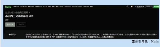 ドラマ ただいま!小山内三兄弟 無料動画配信