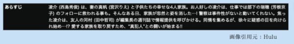 Huluドラマ 真犯人フラグ 配信動画