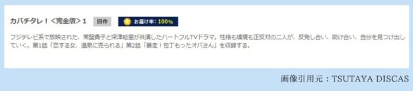 ドラマ カバチタレ 無料配信動画 TSUTAYADISCAS