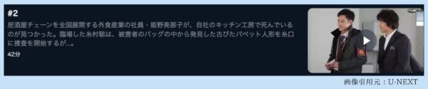 U-NEXT ドラマ 遺留捜査(2021) 無料配信動画