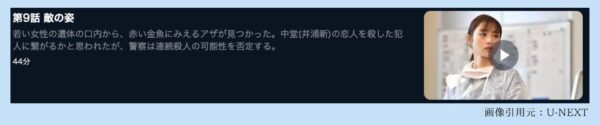 U-NEXT ドラマ　アンナチュラル　無料配信動画