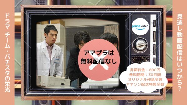 ドラマ　チーム・バチスタの栄光配信アマプラ無料視聴