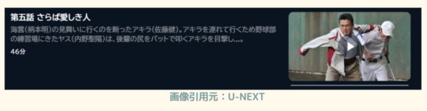 ドラマとんび　U-NEXT　無料動画配信