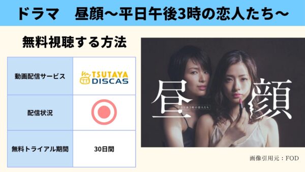 TSUTAYA DISCAS ドラマ 昼顔〜平日午後3時の恋人たち〜 無料配信動画 DVDレンタル