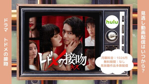 ドラマトドメの接吻配信Hulu無料視聴