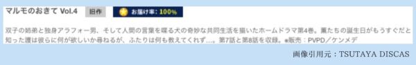 TSUTAYA DISCAS ドラマ マルモのおきて 無料配信動画 DVDレンタル