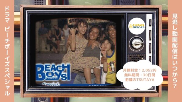 ドラマビーチボーイズスペシャル TSUTAYA DISCAS 無料視聴 DVDレンタル