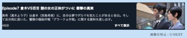 ドラマMOZU Season1百舌の叫ぶ夜 U-NEXT 無料視聴