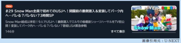 バラエティ　それSnow Manにやらせて下さい 29話 無料動画配信