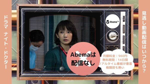 ドラマ　ナイト・ドクター配信Abema無料視聴