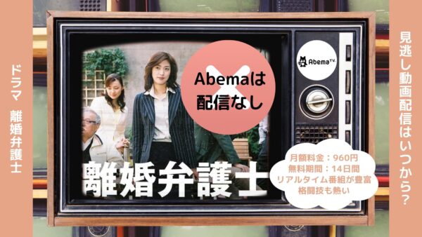 ドラマ離婚弁護士 Abema 無料視聴