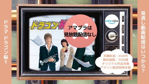 ドラマ ドラゴン桜1 Amazonプライム 無料視聴