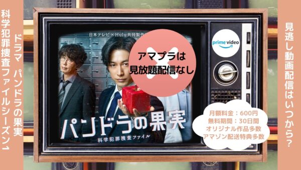 ドラマ パンドラの果実1 配信 Amazonプライム 無料視聴