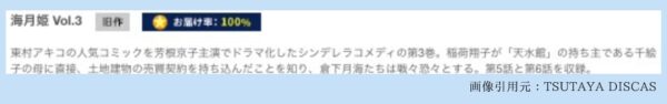 ドラマ海月姫 TSUTAYA DISCAS 無料視聴