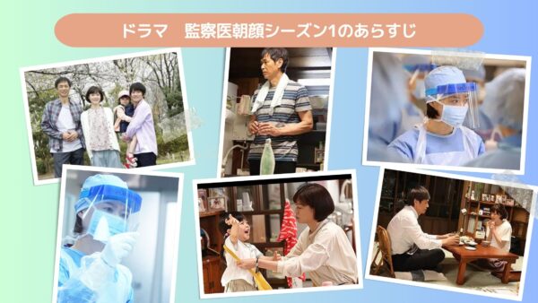 ドラマ 監察医朝顔シーズン1あらすじ