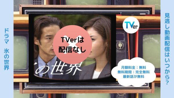 ドラマ氷の世界TVer 無料視聴