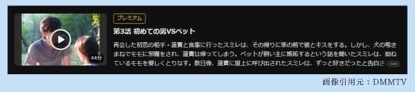 ドラマきみはペット（志尊淳）3話配信DMMTV無料視聴