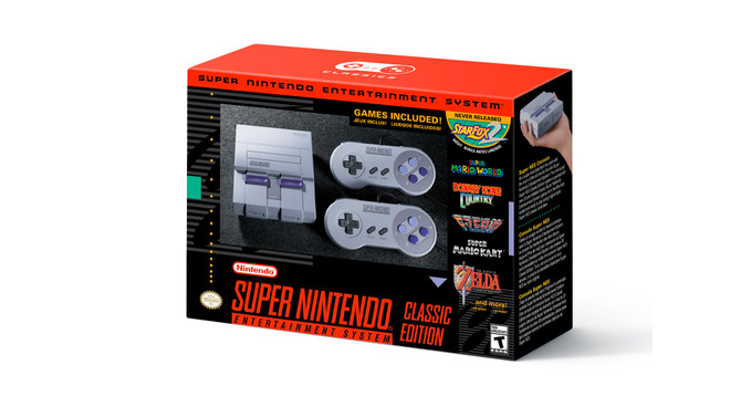 ミニスーパーファミコン「SNES Classic」海外で9月発売!幻の『スターフォックス2』も収録