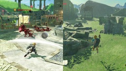 『ゼルダ無双 厄災の黙示録』100年でハイラルの町や店はどう変わった? 『BotW』と比較!