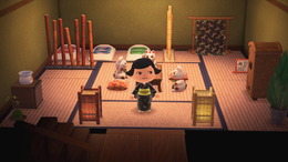 『あつまれ どうぶつの森』畳と竹を駆使して、旅館っぽいお部屋に挑戦!ゆったりした和の雰囲気に癒されたい